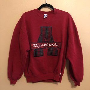 Vintage University of Arkansas Razorbacks Sweatshirt